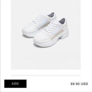 Zara Platform Sneakers